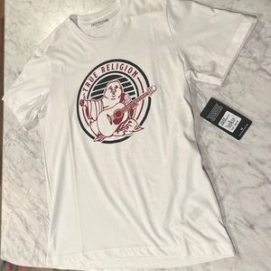 NEW TRUE RELIGION BUDDAH TEE. never worn, tags intact .